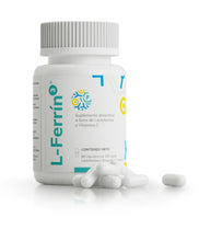 Load image into Gallery viewer, L-Ferrin (Lactoferrin) Enhanced Formula with Colostrum, Food Supplement and Vitamin C
